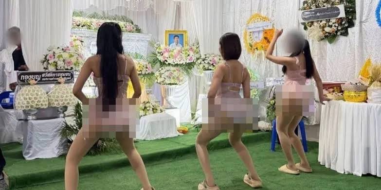 ဖခင် နောက်ဆုံးဆန္ဒအရ နာရေးအခမ်းအနားတွင် ဆက်စီအကမယ်များဖြင့် ဖျော်ဖြေမှုပြုလုပ်…